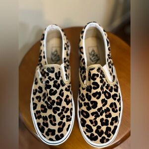 Van’s - Slip-on Leopard Print